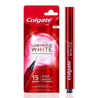 Imagem de Colgate Caneta Clareadora Dental Luminous White Para Uso Noturno E Fácil De Usar 2 5 Ml