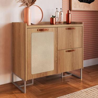 Imagem de Buffet Itapoá 1 Porta 90cm Olmo