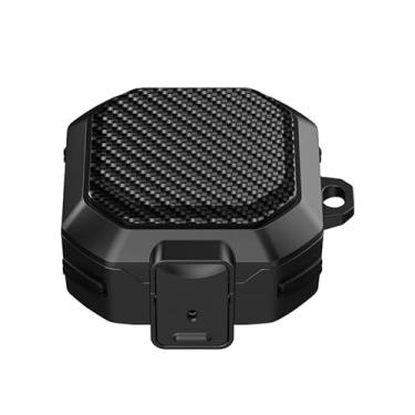 Imagem de Capa protetora Secuer Lock Switch para Samsung Galaxy buds live/pro/2/2Pro, capa para fone de ouvido com gancho de fivela, preta