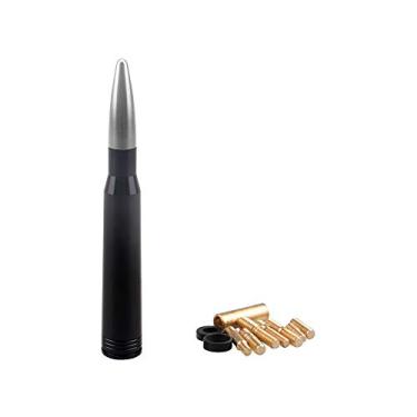 Imagem de Antena de substituição Samman Silver Bullet curta antena de carro para Ford F150 2010-2019 Super Duty Ranger Explorer Dodge RAM 1500 2500 3500 Tundra Tacoma