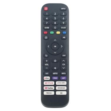 Imagem de Controle remoto de substituição EN2J30H compatível com Hisense 4K UHD Vidaa TV 55A60G 55A60H 32A45GV 40H5G 40A4GV 40A40GV 55H6G 55H77G 55V6G 55A60GMV 55A6010GMV 55A6010GMV 55A60AV 55A60AGMV 55A60AGMV