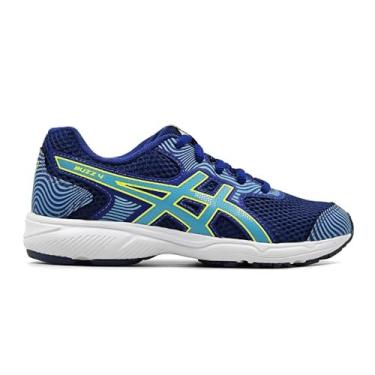 Imagem de Tênis Asics Buzz 4 Infantil - Marinho/amarelo - 34