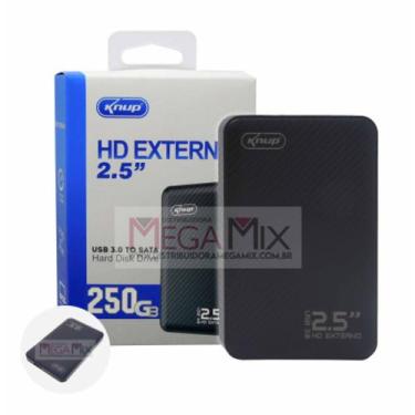 Imagem de HD Externo 2,5'' USB 3.0 250GB KP-HD808 - Knup