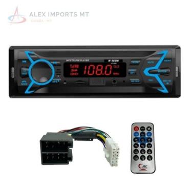 Imagem de Rádio Automotivo Bluetooth , Usb , Sd , Aux Controle remoto - Alex Imp