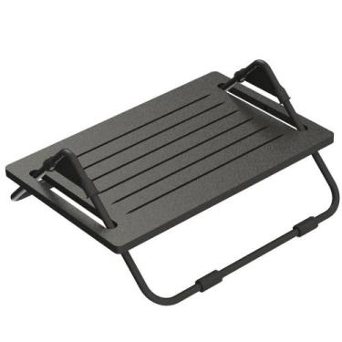 Imagem de Apoio Suporte Ergonômico para os Pés com Regulagem de Inclinação MDF a