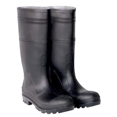 Imagem de CLC Custom Leathercraft Rain Wear R230 Over The Sock Bota de chuva masculina de PVC preto, tamanho 13