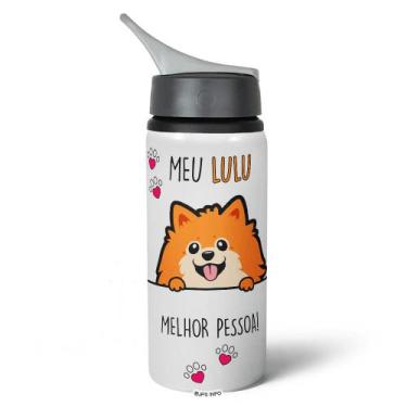 Imagem de Garrafa Squeeze NK - Meu Lulu, melhor pessoa! - JPS INFO