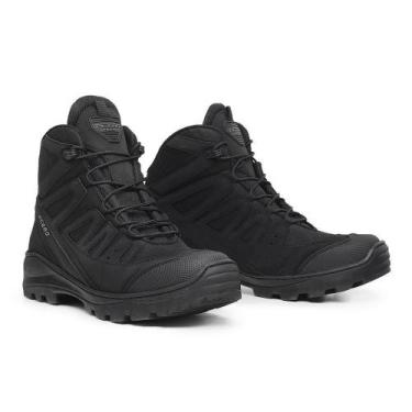 Imagem de Bota Adventure Acero Couro Masculino Trilha Resistente, Preto, 42