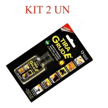 Imagem de 2 Tira Grude Graxa Chiclete Mancha Giz Adesivo Ecológic 40ml - TAP