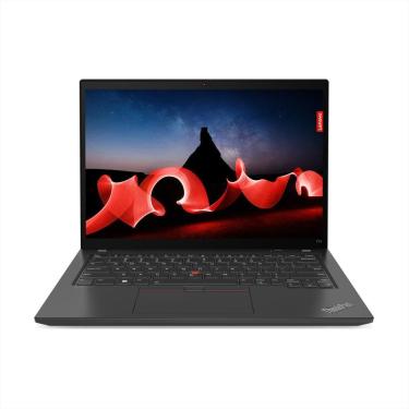 Imagem de Notebook Lenovo T14 G4 Intel Core i7-1365U vPro 16GB 512GB SSD Windows 11 Pro - 21HE0020BO Thunder Black