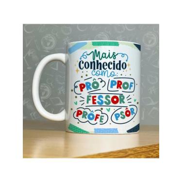 Imagem de Caneca personalizada de porcelana - Tema: Dia dos professores - 325ML 