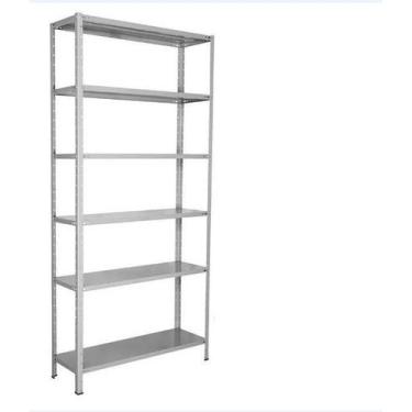 Imagem de Prateleira Em Aço 6 Bandejas 90 Cm -Linha Leve - Metalcartas Artefato 