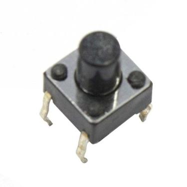 Imagem de Chave Tactil Ao6-7.7 6x6x7.7mm - METALTEX, Preto