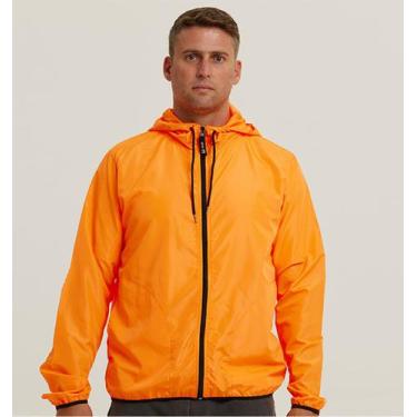 Imagem de Jaqueta Corta Vento Masculina Laranja Neon WSS Classic - Web Surf Shop