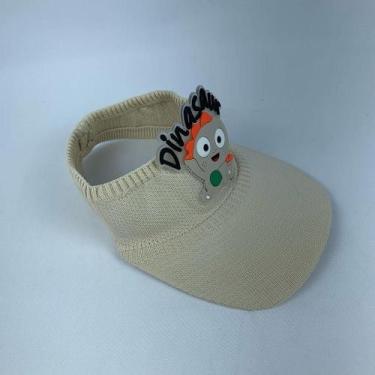 Imagem de Boné Infantil Viseira Com Proteção Solar Dinosssauro Estilo e Seguranç
