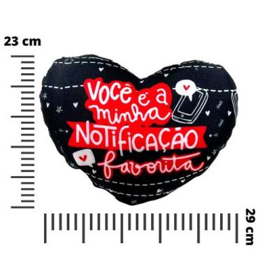 Imagem de Coração Almofada Namorados Presente Personalizado Eu Te Amo - Comprand