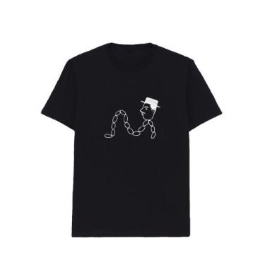 Imagem de Camiseta Masculina Estampada Professor Linguiça - SEMPRENALUTA, Preto,