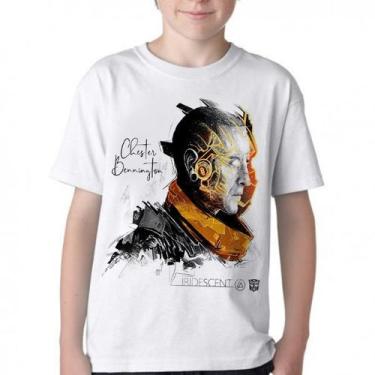 Imagem de Camiseta Infantil ou adulto Chester Link Park  Blusa Criança todos tam