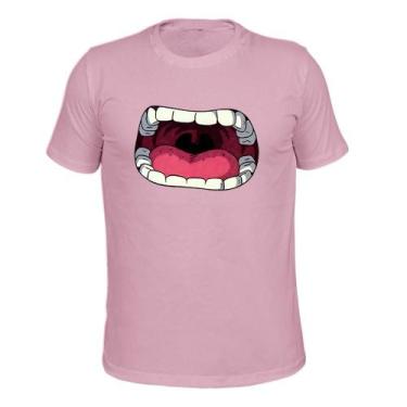 Imagem de Camiseta Plus Size Confortável Tecido Macio Guela - Surprass, Rosa, G4