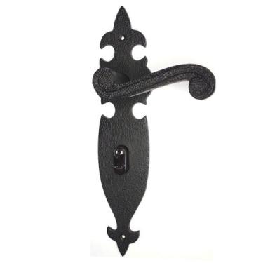 Imagem de Fechadura Colonial Rústica Preta modelo Antigo, Máquina IMAB