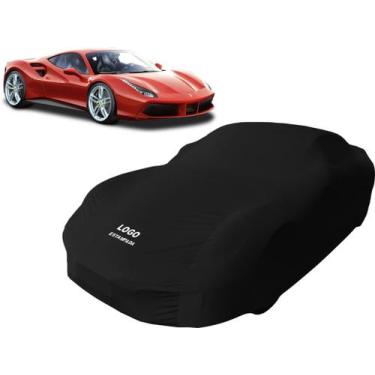 Imagem de Capa Automotiva Para Ferrari 488 Tecido Helanca Lycra - Mz, Preta