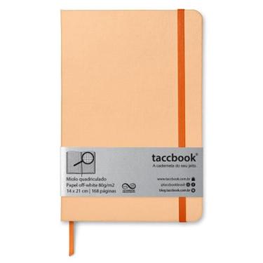 Imagem de Caderno Quadriculado taccbook Laranja (pastel) 14x21 Ríg.