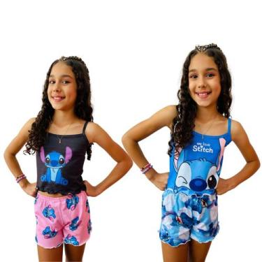 Imagem de Kit 2 Pijamas Infantil  Varios personagens  Roupa de Dormir - Isysser,