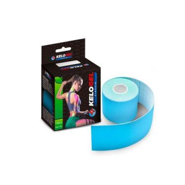 Imagem de Bandagem Elástica Adesiva Fisioterapia Muscular Kelogel 5Un