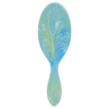 Imagem de Wet Brush Desembaraçador original, verde (mármore fosco), cerdas ultra macias IntelliFlex deslizam através dos emaranhados, escova de cabelo desembaraçadora (molhada e seca), mulheres e homens, edição