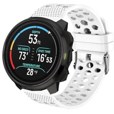 Imagem de Compatível com pulseiras SUUNTO OCEAN, pulseiras esportivas de silicone de 20 mm e 22 mm com fivela de metal compatível com SUUNTO OCEAN, RACE, RACE S, VERTICAL, 9 PEAK, 9 PEAK PRO, 5 Peak, 3