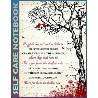 Imagem de Self Care Notebook: Shallow Spend Few Minutes Journal to Inspire a Happier, Healthier & More Grateful Mindset. My Self-Care, Fitness, Nutrition, Goal ... Time Management and Focus - Task Organizer