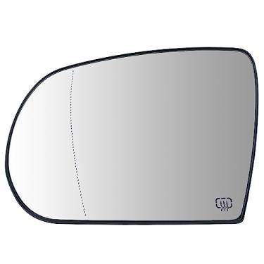 Imagem de Substituição de vidro do espelho lateral do motorista para Jeep Cherokee 2014-2019 2017-2021 Jeep Compass - Para Jeep Cherokee Jeep Compass Vidro retrovisor lateral com suporte traseiro