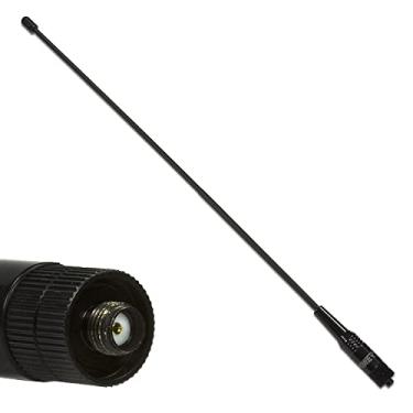 Imagem de ExpertPower Antena SMA-F de banda dupla 144/430Mhz U/V SMA-F de 14,5" para Baofeng UV-5R