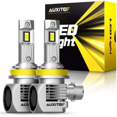 Imagem de Lâmpadas AUXITO H11L/H9/H8 6000K Xenon White (pacote com 2)