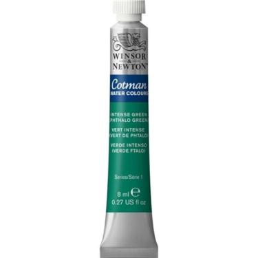 Imagem de Aquarela Cotman W&N Intense Green Tubo 8ml 329