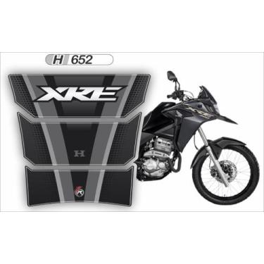 Imagem de Adesivo Protetor De Tanque Moto XRE 300 Rally Adventure Preto H652 - R