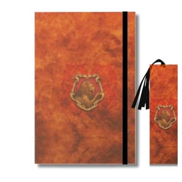 Imagem de Caderno Kraft A5-50 Folhas + Marcador de Página Grifinória 02