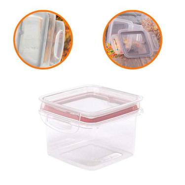 Imagem de Pote Hermético Porta Mantimentos Empilhável  380 Ml  Frutas - Plasútil