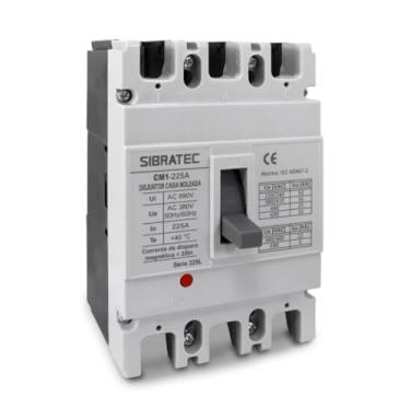 Imagem de Disjuntor Trifásico | Caixa Moldada CM1 225L | 200A