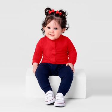 Imagem de Casaco básico bebê unissex de cotton Brandili Baby 1