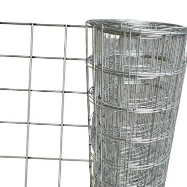 Imagem de Tela Soldada Galvanizada 50mm Pets Portões Jardim 5m X 1,00m