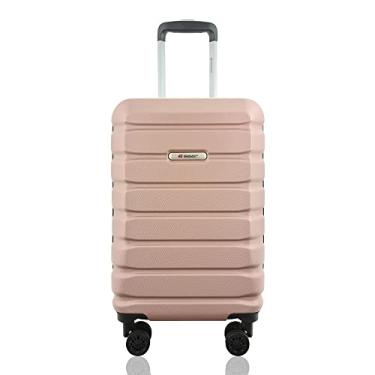 Imagem de Mala Rígida De Fibra 360° Tamanho Bordo - Gladiador - B3 Rose Gold