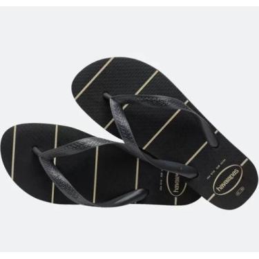 Imagem de Chinelo Havaianas Color Essential - Preto - Tam 39/40