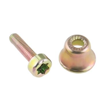 Imagem de SG Store 2 peças de parafuso de manivela de freio de motosserra, manivela, travão de corrente, parafuso M4 compatível com Stihl 024 026 034 044 MS240 MS260