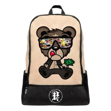 Imagem de Mochila Escolar Pega a Visão Urso Money Masculina-Masculino