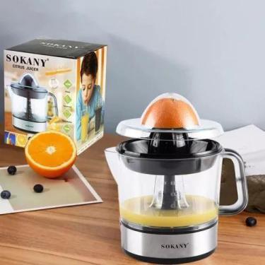 Imagem de Espremedor De Frutas Elétrico Potente Para Fazer Suco 700ML - Sokany, 