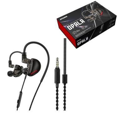 Imagem de Fone De Ouvido Intra Auricular Gamer Pcyes Opala Driver 1DD 10MM - Cabo 1,6M C/microfone FPO1DD