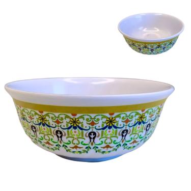 Imagem de Tigela Bowl de Melamina Decorado Pote Para Sobremesas 830ml
