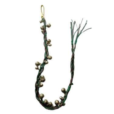 Imagem de Kokiya Pandeiro com Sino e Címbalo Instrumento Musical Acessórios, Verde