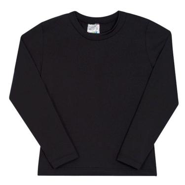 Imagem de Camisa Térmica Infantil Unissex Segunda Pele Peluciada Longa
